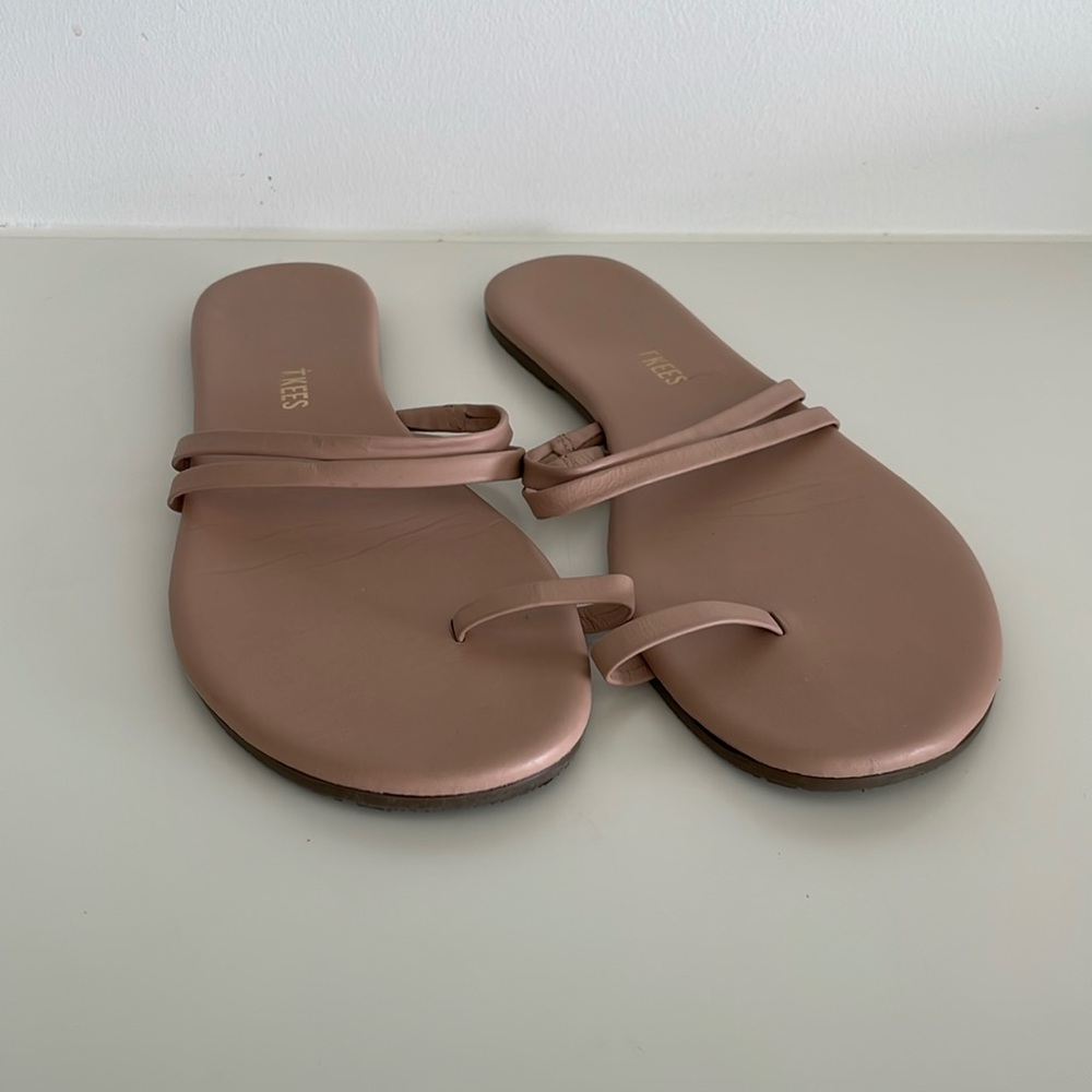 TKEES Blush Pink Sandals Size 9